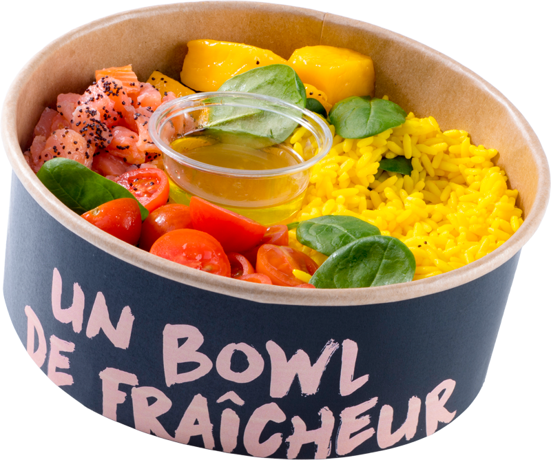 Poke bowl saumon