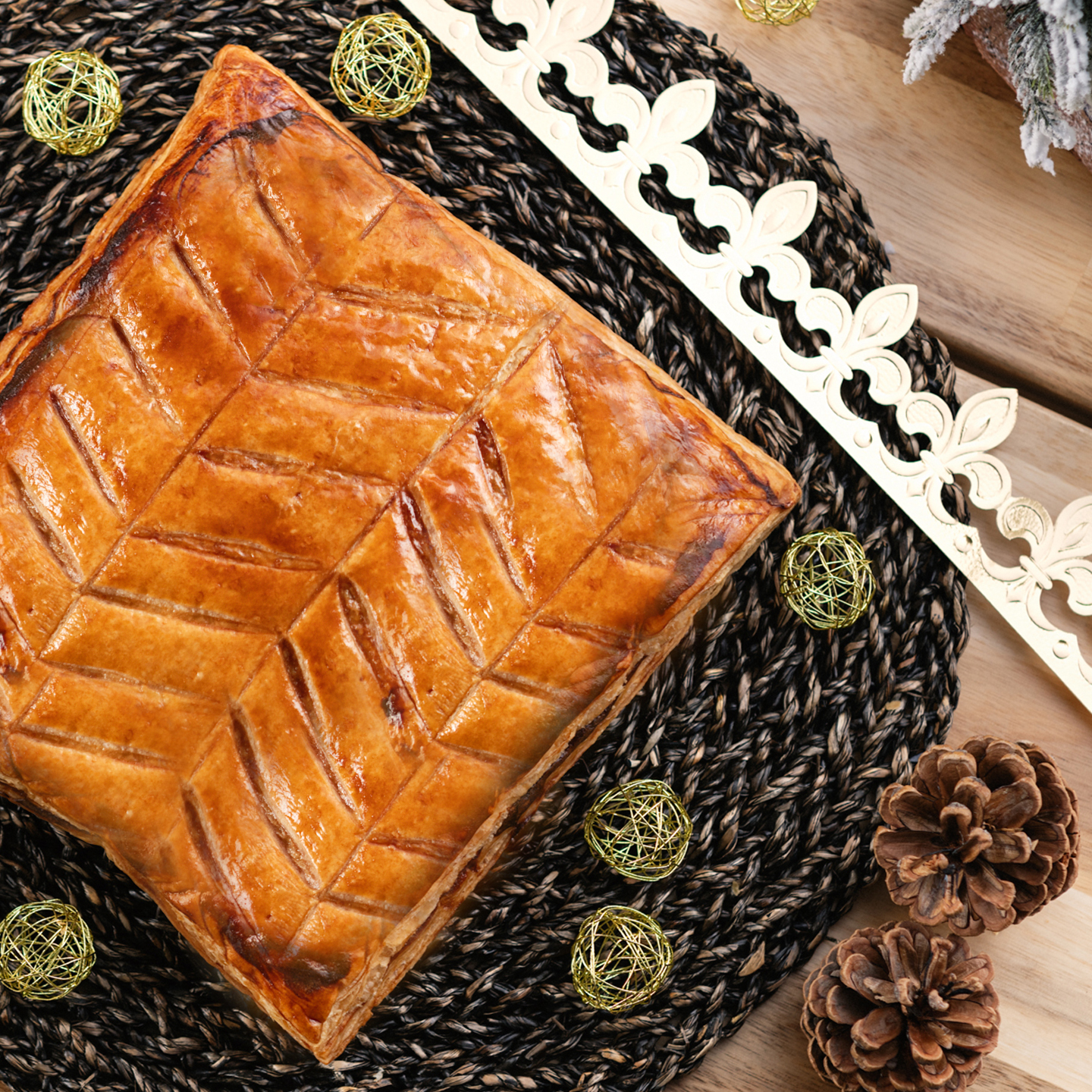 Galette chocolat noisette