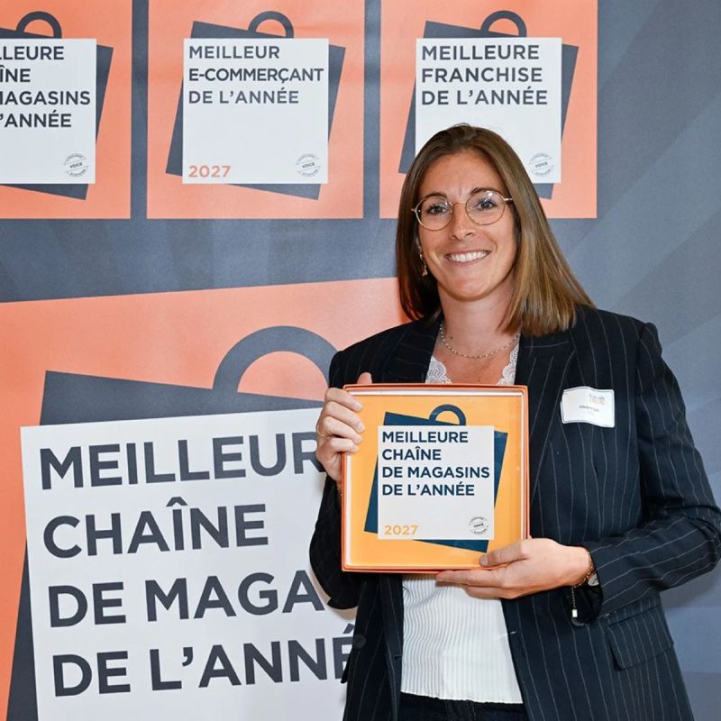 Ange élue Meilleure Chaîne de Magasins 2027